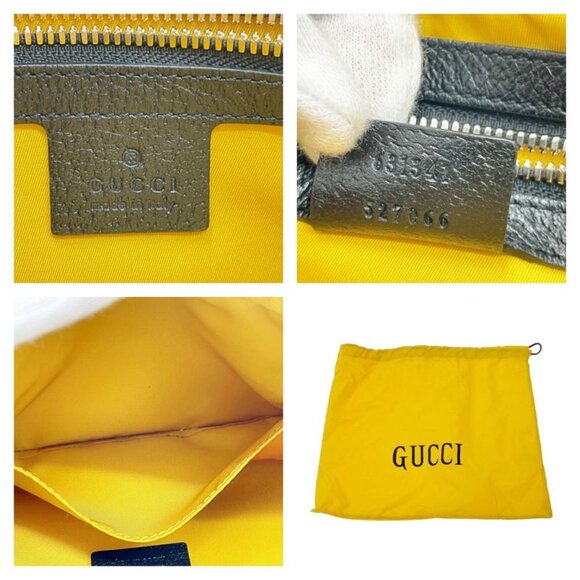 Gucci Nylon GG Pattern Off the Grid Body Bag Yellow Body - Picture 8 of 10